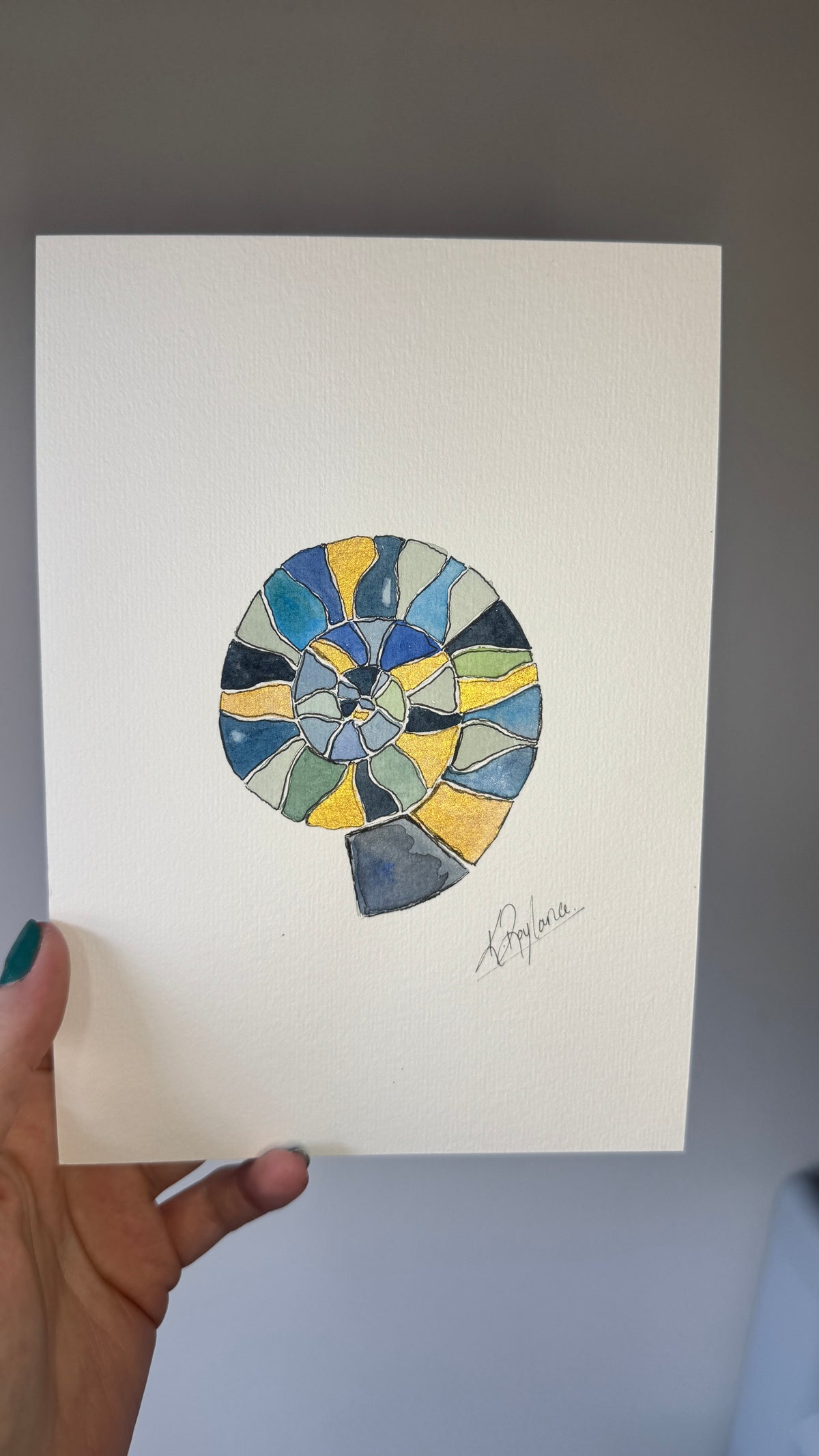 Seashell original A5