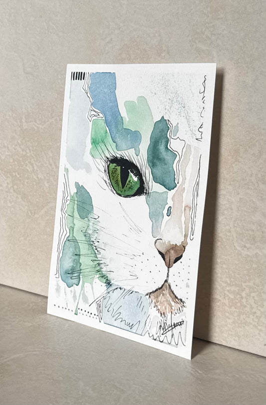 Nala's Gaze - A5 Original
