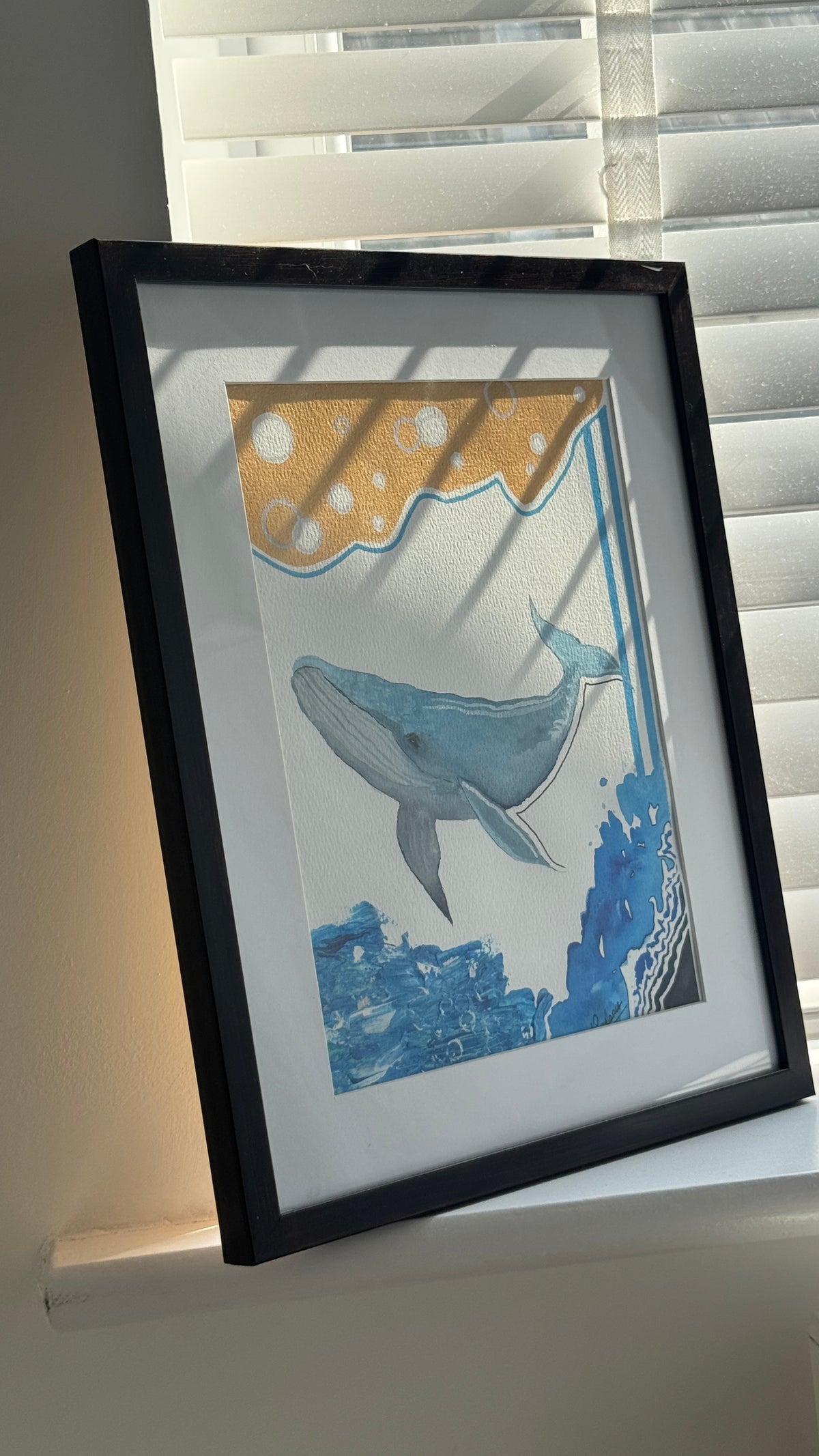 Into The Deep - A4 Original