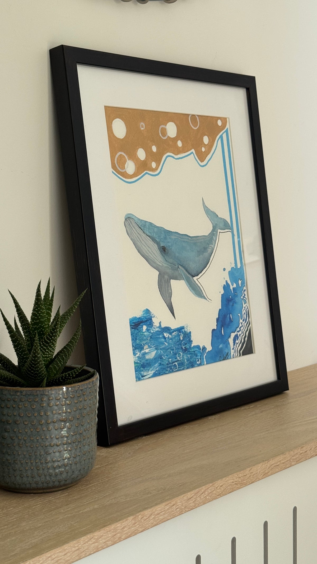 Into The Deep - A4 Original