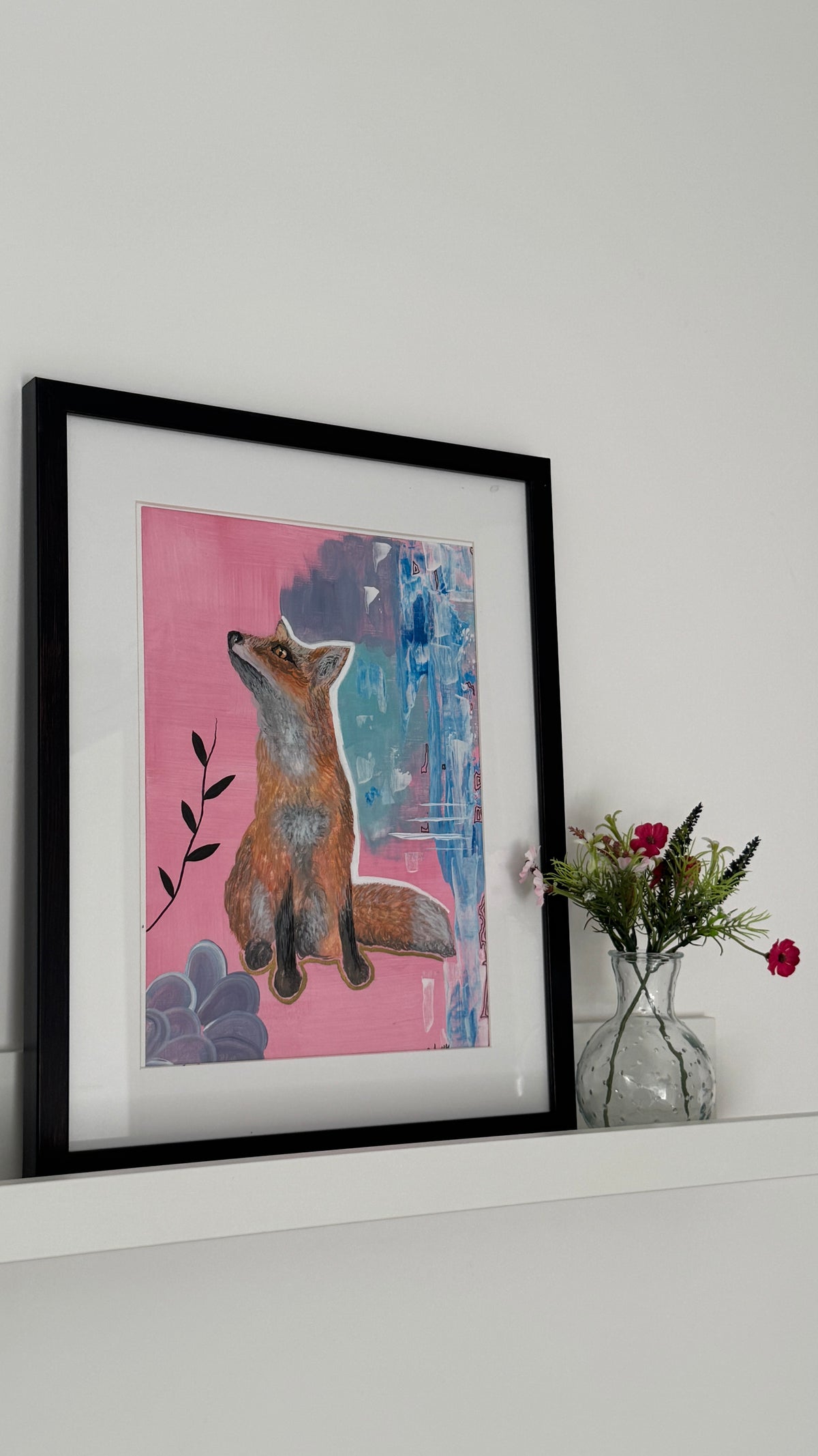Rust And Rose - A4 Original