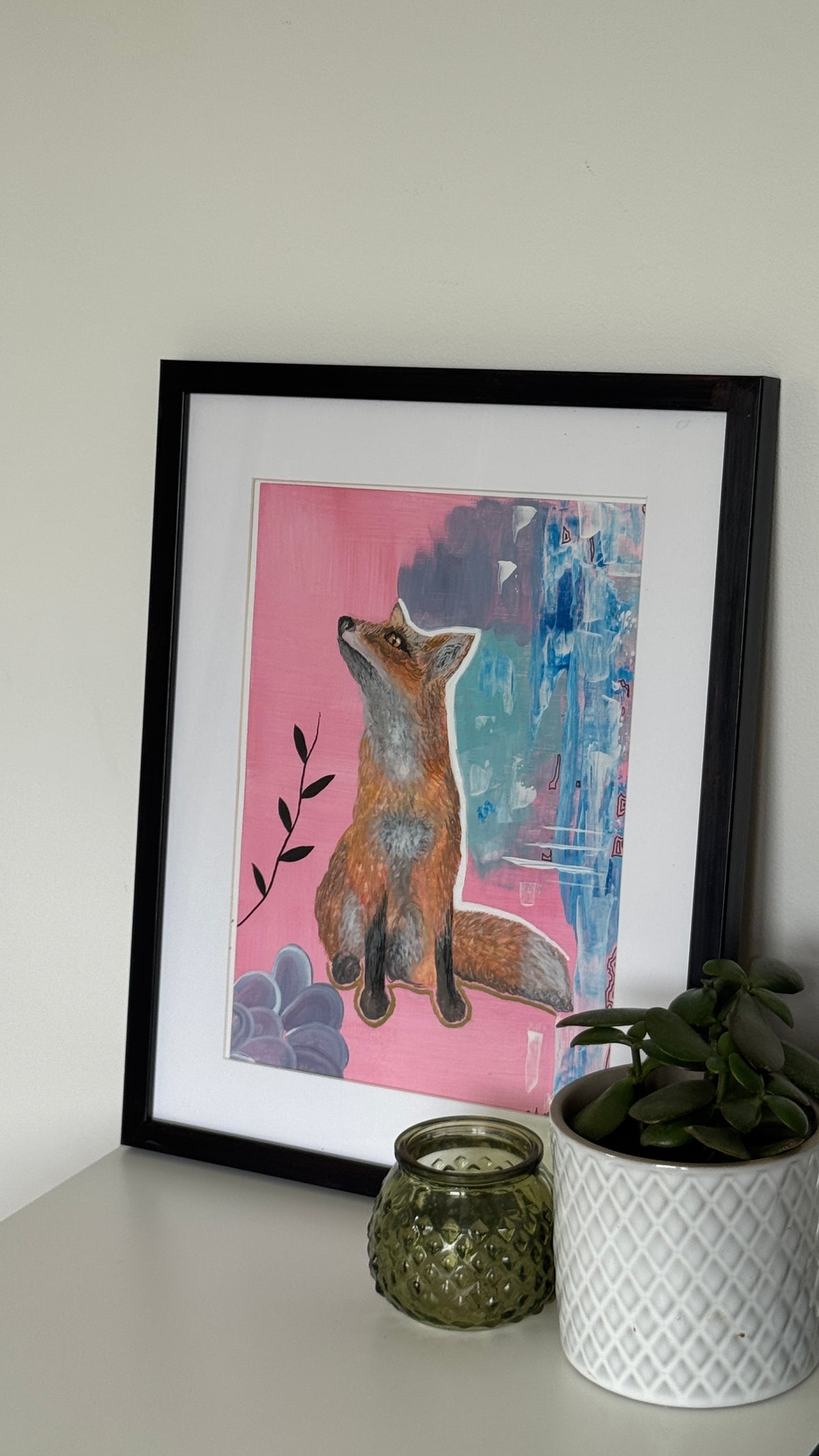 Rust And Rose - A4 Original