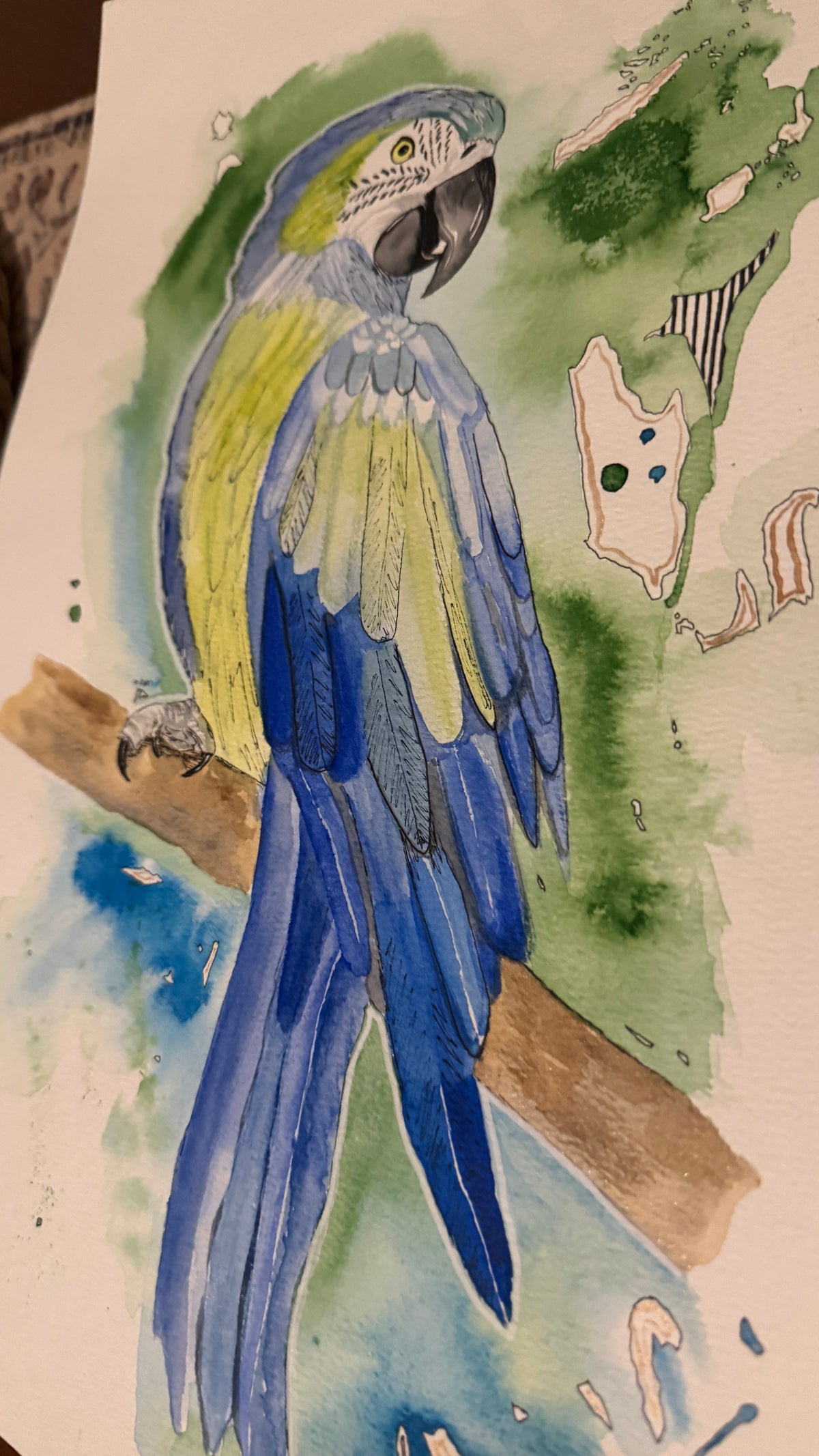 Original watercolour - A3