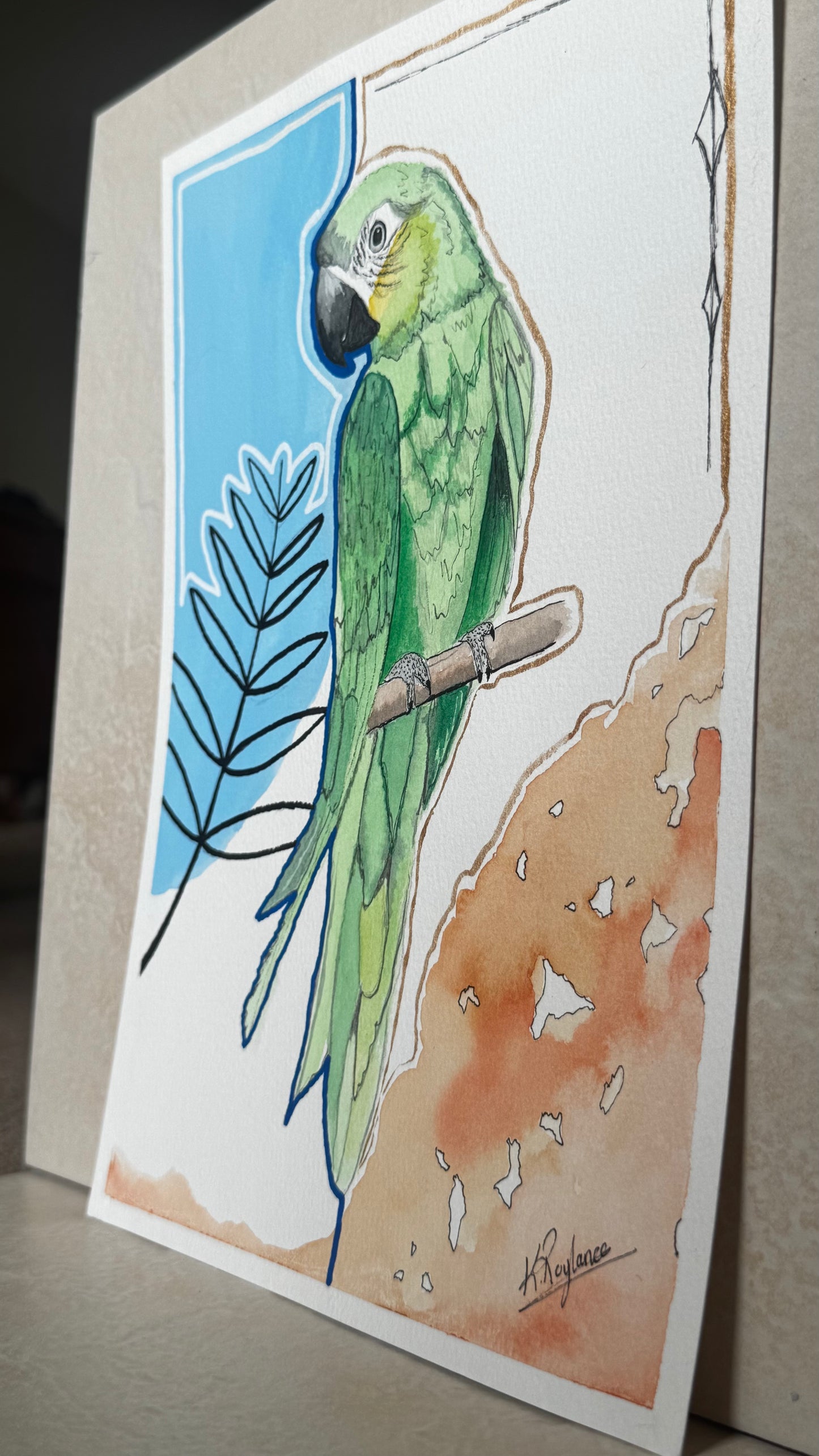 Where the Wild Sings - Original A4