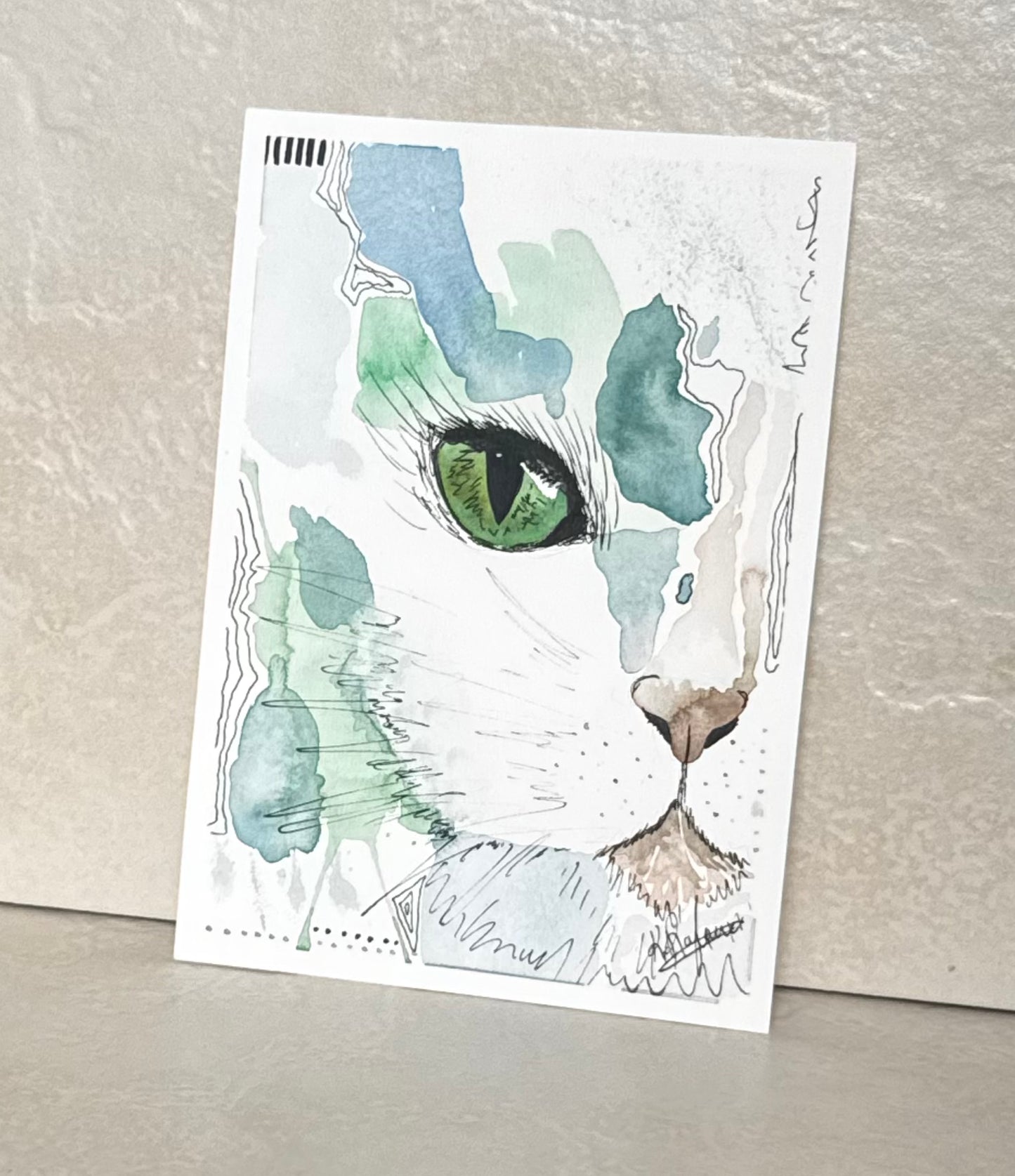 Nala's Gaze - A5 Original
