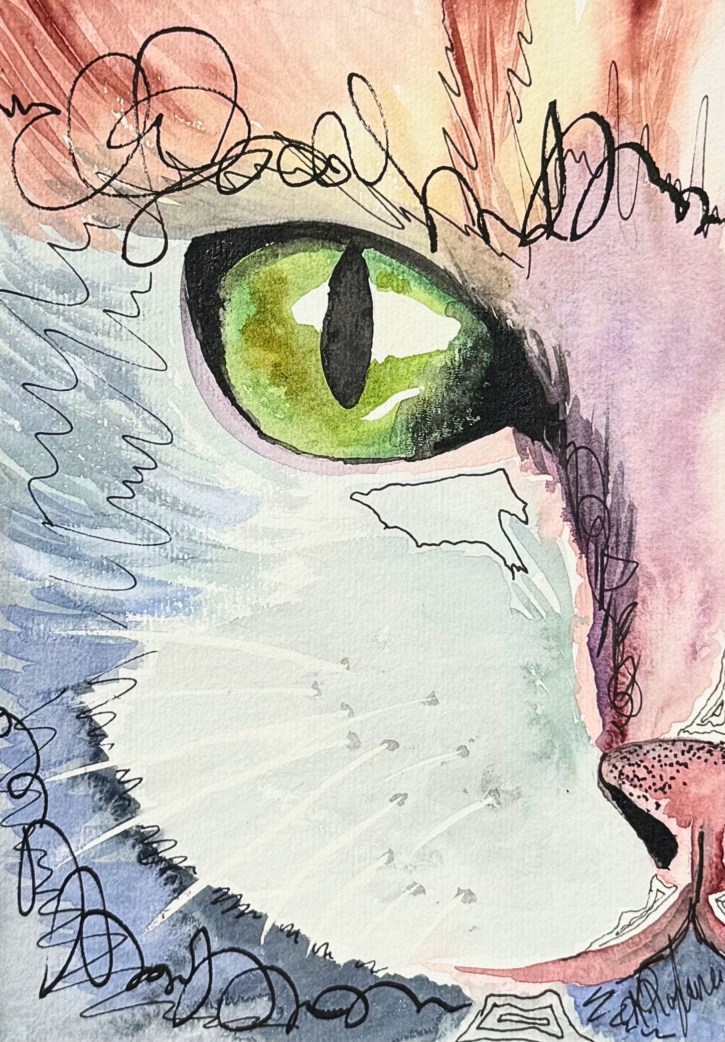 Wild Spirit - A5 Original